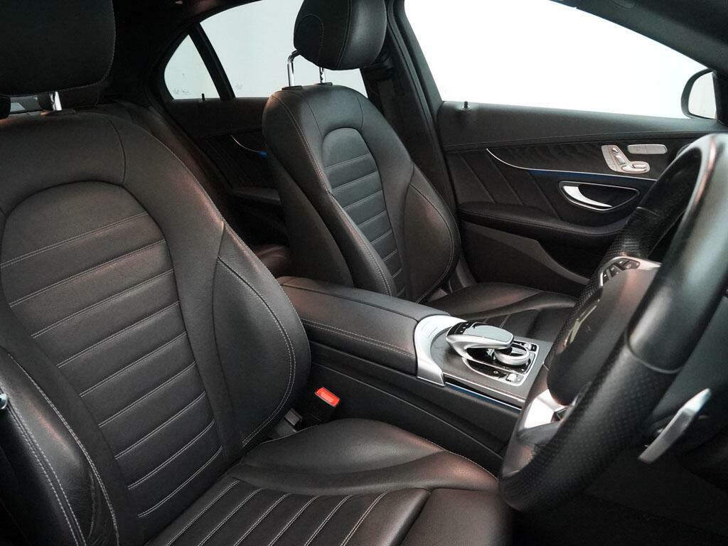 Mercedes-Benz C Class C220 Bluetec Amg Line White #15
