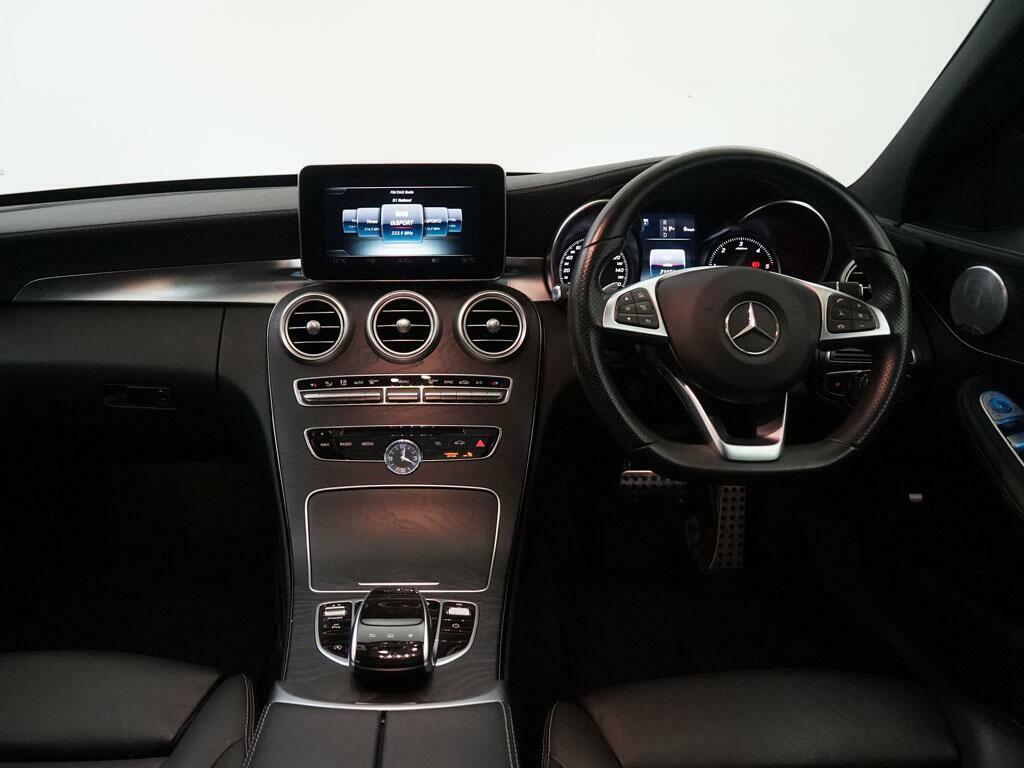 Mercedes-Benz C Class C220 Bluetec Amg Line White #5