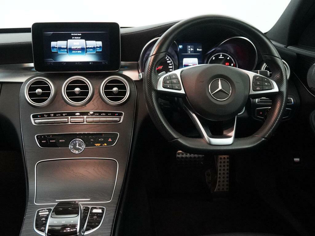 Mercedes-Benz C Class C220 Bluetec Amg Line White #35