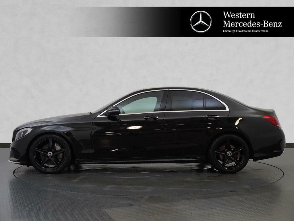 Mercedes-Benz C Class C220 Bluetec Amg Line White #8