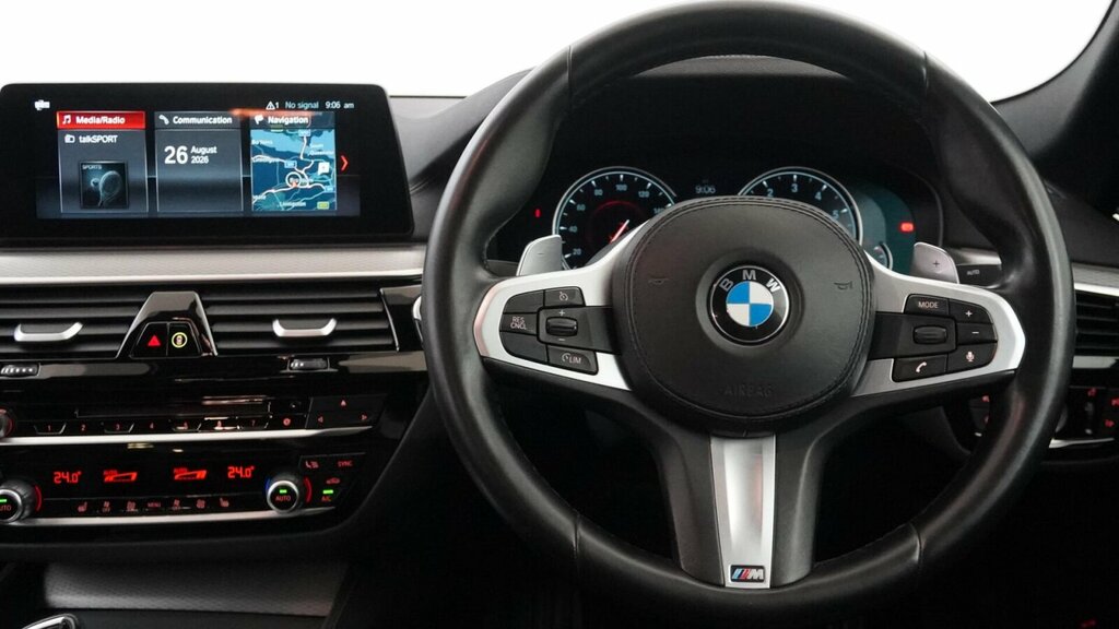 BMW 5 Series 520I M Sport Grey #5