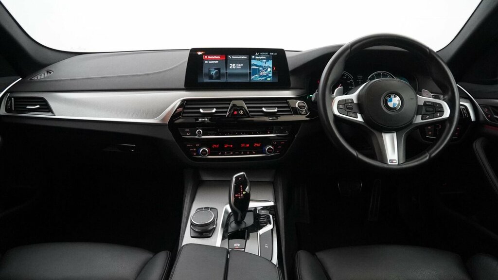 BMW 5 Series 520I M Sport Grey #4