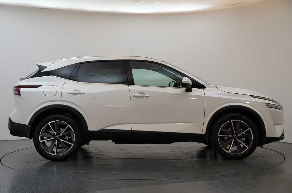 Nissan Qashqai 1.3 Dig-t Mh Tekna White #6