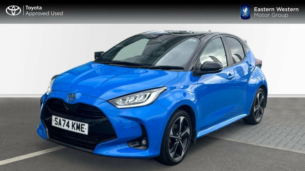 Toyota Yaris 1.5 Hybrid 130 Premiere Edition Cvt Blue #3