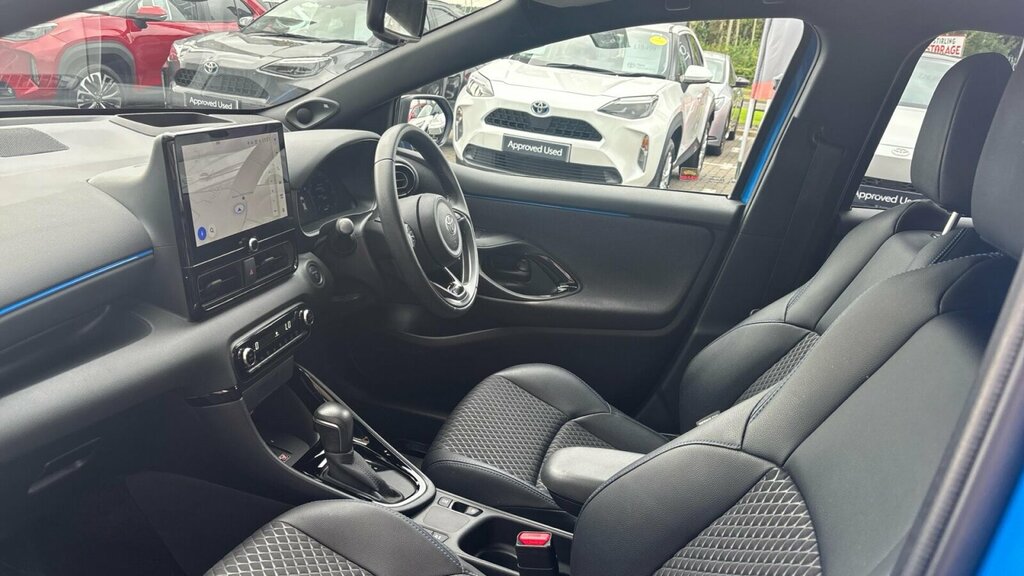 Toyota Yaris 1.5 Hybrid 130 Premiere Edition Cvt Blue #5