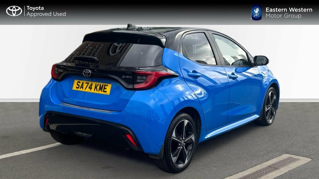 Toyota Yaris 1.5 Hybrid 130 Premiere Edition Cvt Blue #2