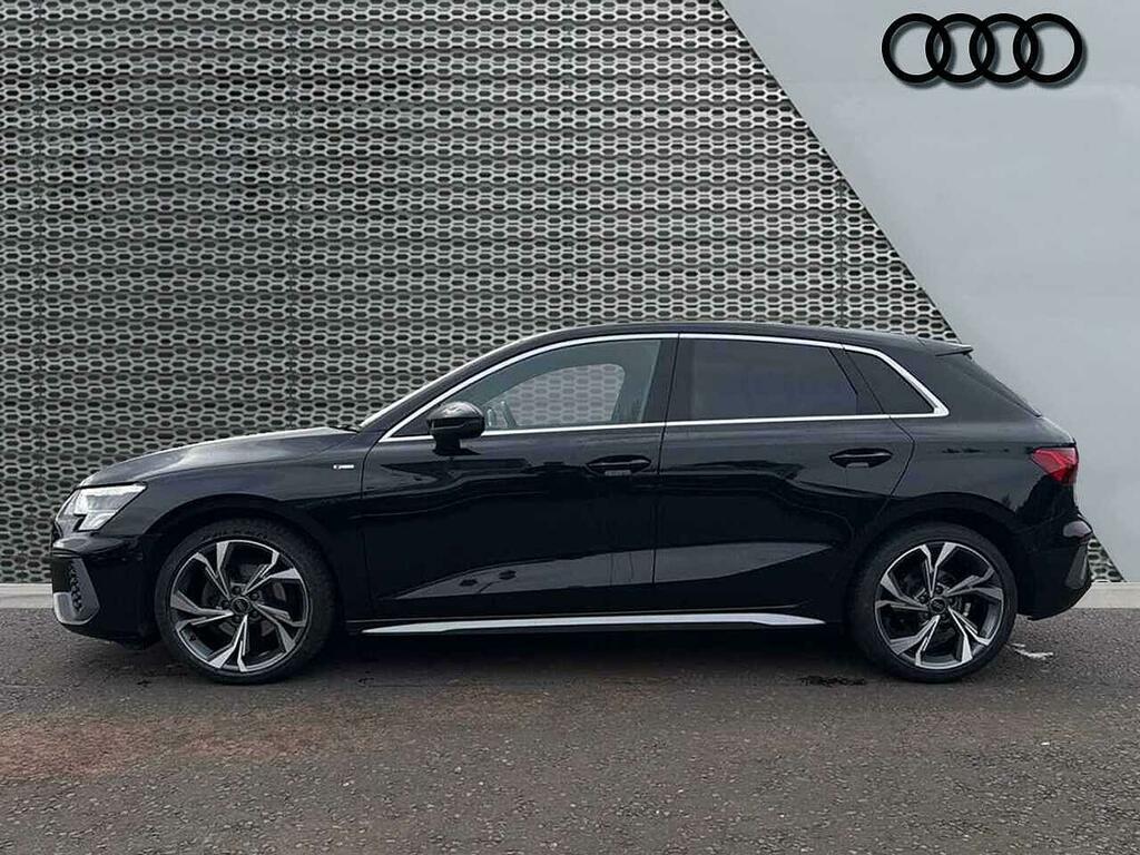 Audi A3 My23.5 S Line 35 Tdi 150 Ps S Tronic SE23WTL Black #4