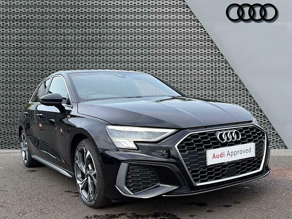Audi A3 My23.5 S Line 35 Tdi 150 Ps S Tronic Black