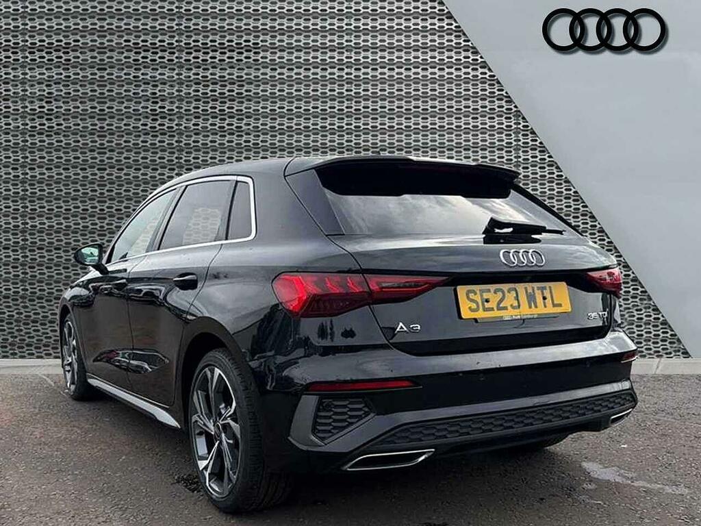 Audi A3 My23.5 S Line 35 Tdi 150 Ps S Tronic SE23WTL Black #3