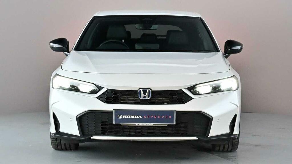 Honda Civic 2.0 Ehev Sport Cvt White #6
