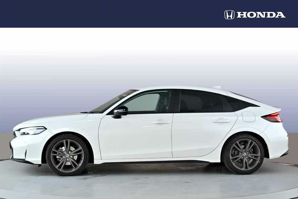 Honda Civic 2.0 Ehev Sport Cvt White #5