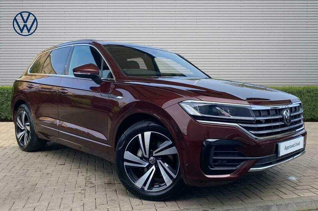 Volkswagen Touareg 3.0 V6 Tdi 4Motion R-line Tech Tip Red