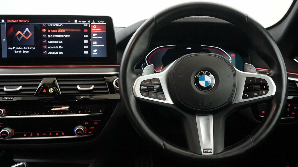 BMW 5 Series 530D Xdrive Mht M Sport Black #5