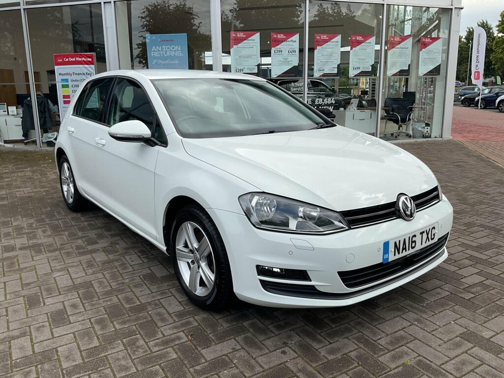 Volkswagen Golf 1.4 Tsi Bluemotion Tech Match Edition Euro 6 Ss White