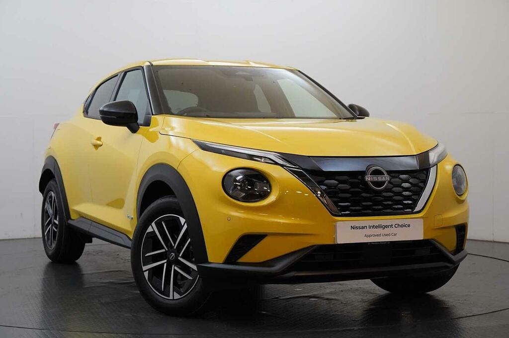 Nissan Juke 1.6 143 Hev Hybrid N-connecta With Sat Nav An Yellow