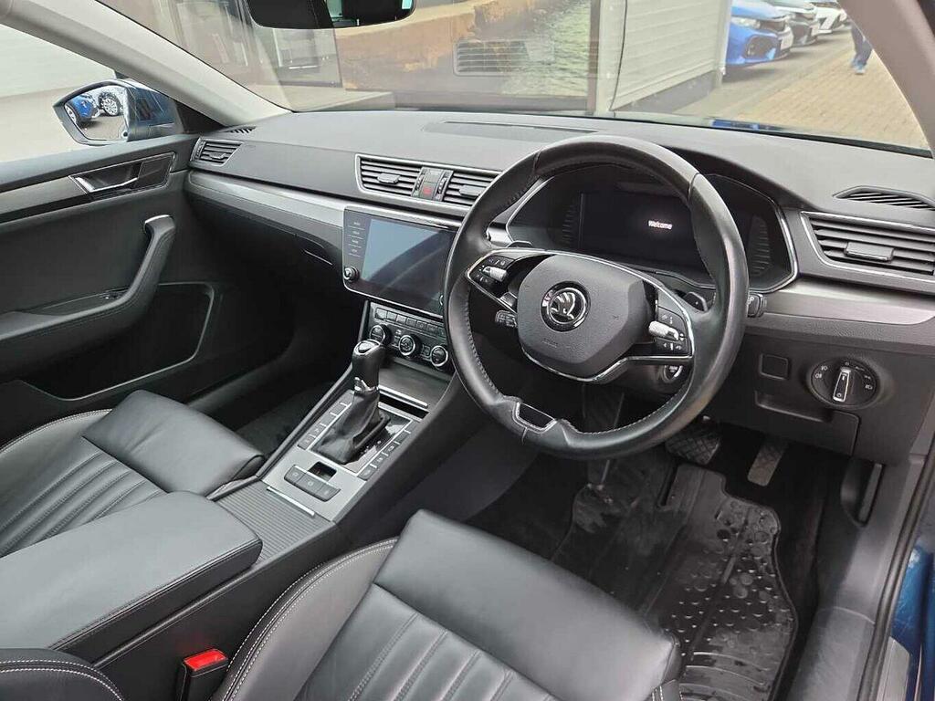 Skoda Superb 2.0 Tdi Cr 200 Se L Dsg Blue #6