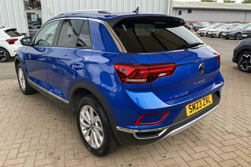 Volkswagen T-Roc 1.5 Tsi Style Dsg Blue #3