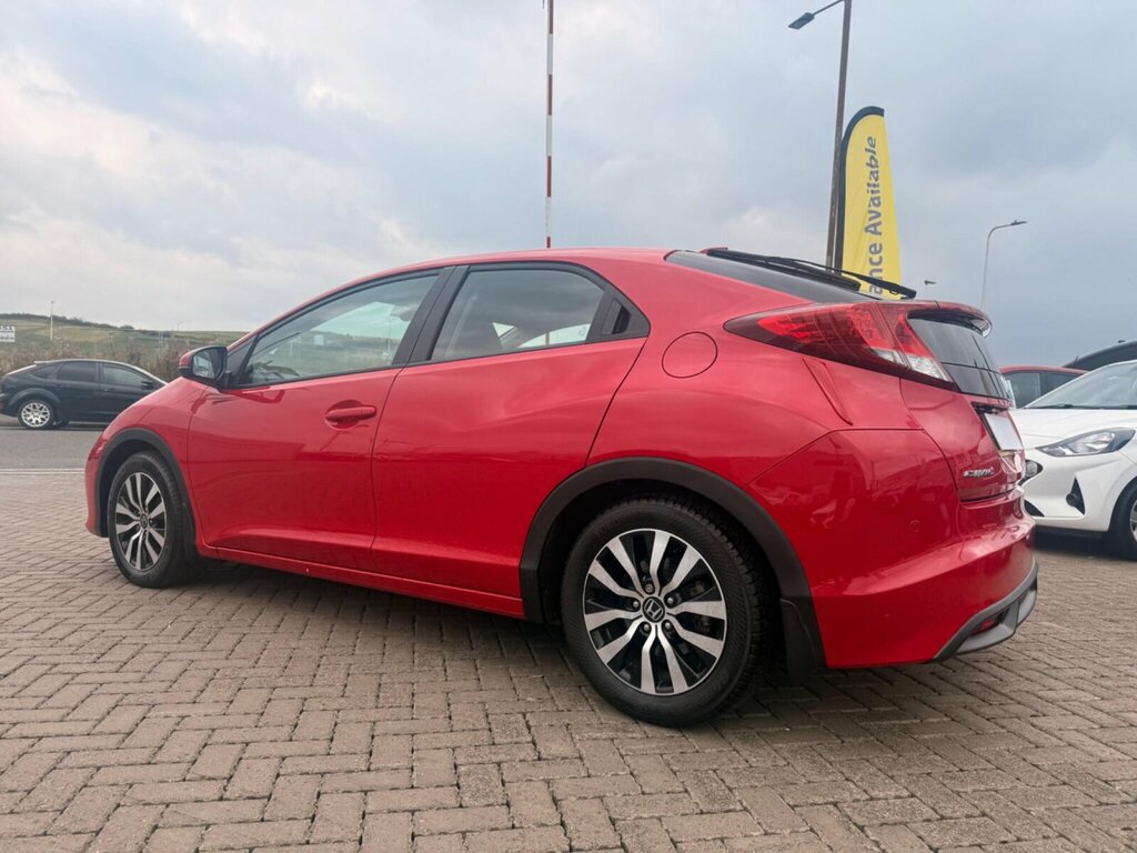Honda Civic 1.6 I-dtec Se Plus Euro 5 Ss Red #6