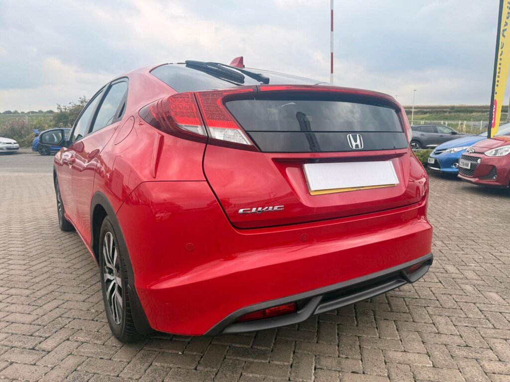 Honda Civic 1.6 I-dtec Se Plus Euro 5 Ss Red #4