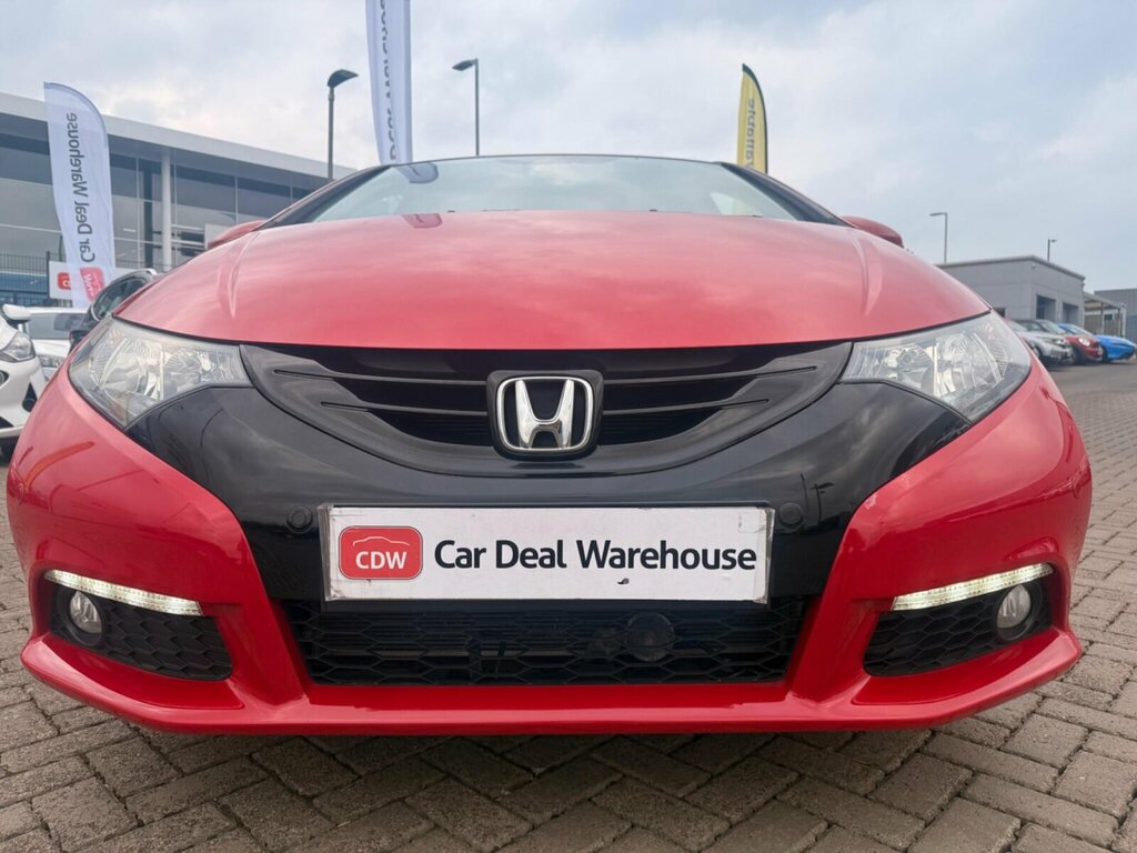 Honda Civic 1.6 I-dtec Se Plus Euro 5 Ss Red #2