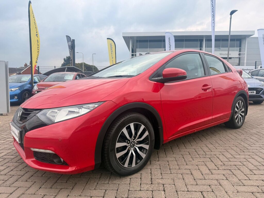 Honda Civic 1.6 I-dtec Se Plus Euro 5 Ss Red #3
