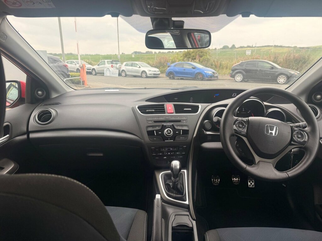 Honda Civic Se Plus Red #11