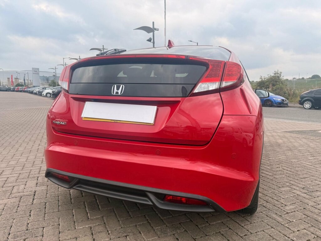 Honda Civic Se Plus Red #8