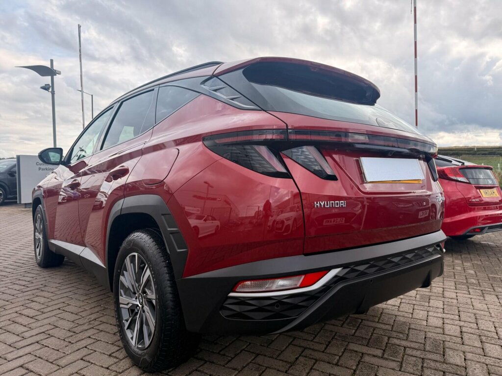 Hyundai Tucson 1.6 T-gdi Se Connect Euro 6 Ss Red #4