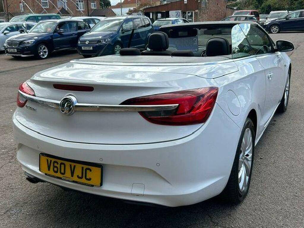 Vauxhall Cascada Convertible 1.4T Se Euro 5 Ss 201363 White #6