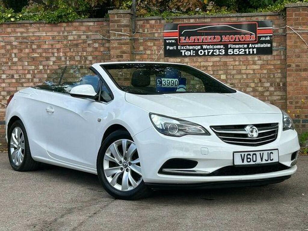 Vauxhall Cascada Convertible 1.4T Se Euro 5 Ss 201363 White