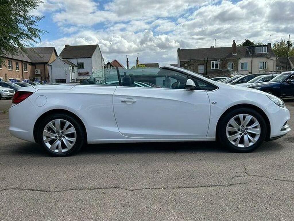 Vauxhall Cascada Convertible 1.4T Se Euro 5 Ss 201363 White #2