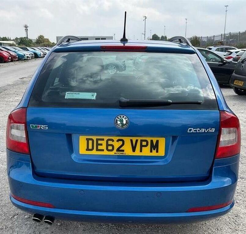 Skoda Octavia 2.0 Tdi Vrs Blackline Euro 5 Blue #5