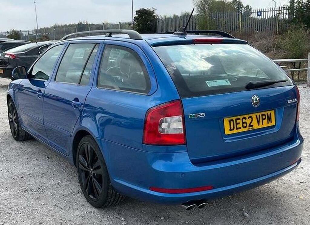 Skoda Octavia 2.0 Tdi Vrs Blackline Euro 5 Blue #3
