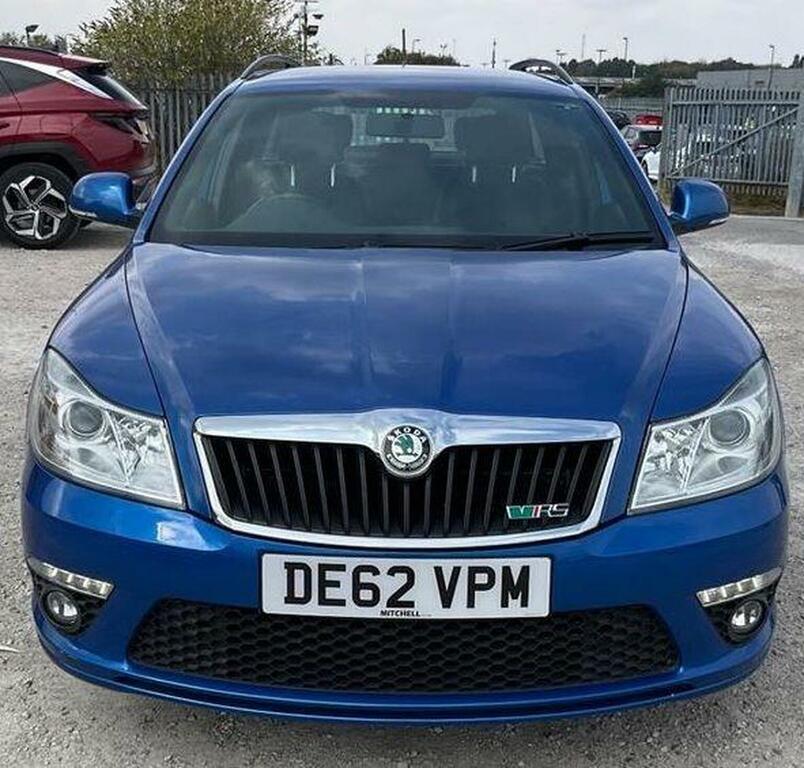 Skoda Octavia 2.0 Tdi Vrs Blackline Euro 5 Blue #4