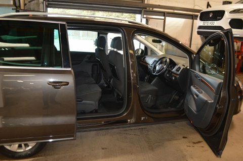 Volkswagen Sharan Se Blue #24