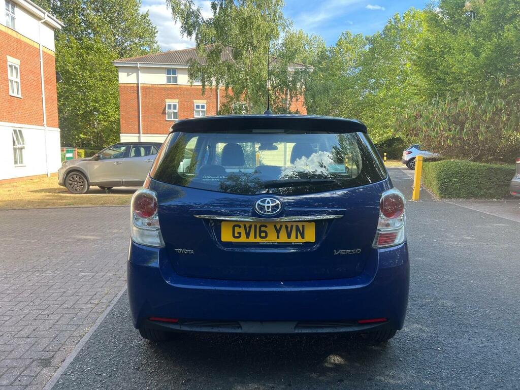 Toyota Verso Mpv 1.6 D-4d Icon Euro 6 Ss 7 Seat 2016 Blue #5