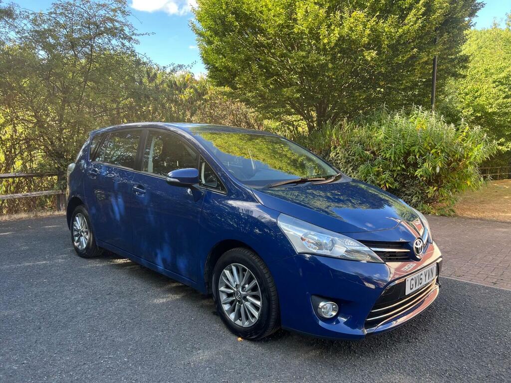 Toyota Verso Mpv 1.6 D-4d Icon Euro 6 Ss 7 Seat 2016 Blue