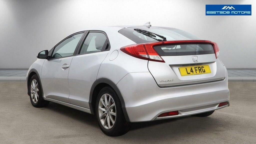 Honda Civic Hatchback 1.4 I-vtec Se Euro 5 Ss 201262 Silver #3