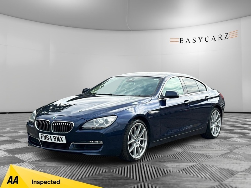 BMW 6 Series Gran Coupe 640D Se Gran Coupe Blue #3
