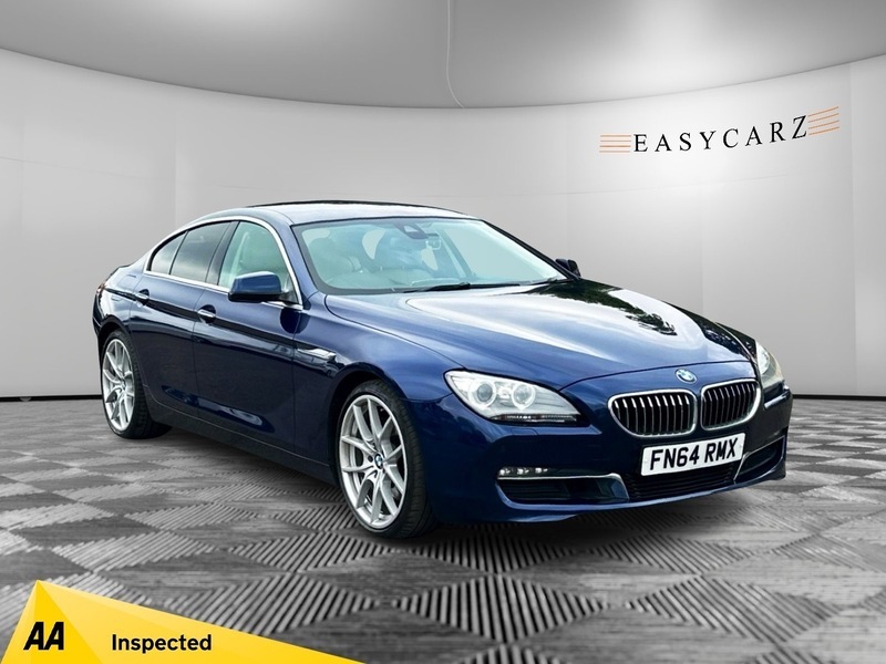 BMW 6 Series Gran Coupe 640D Se Gran Coupe Blue
