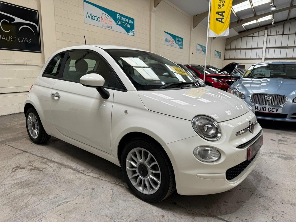 Fiat 500 1.2L Pop Star White
