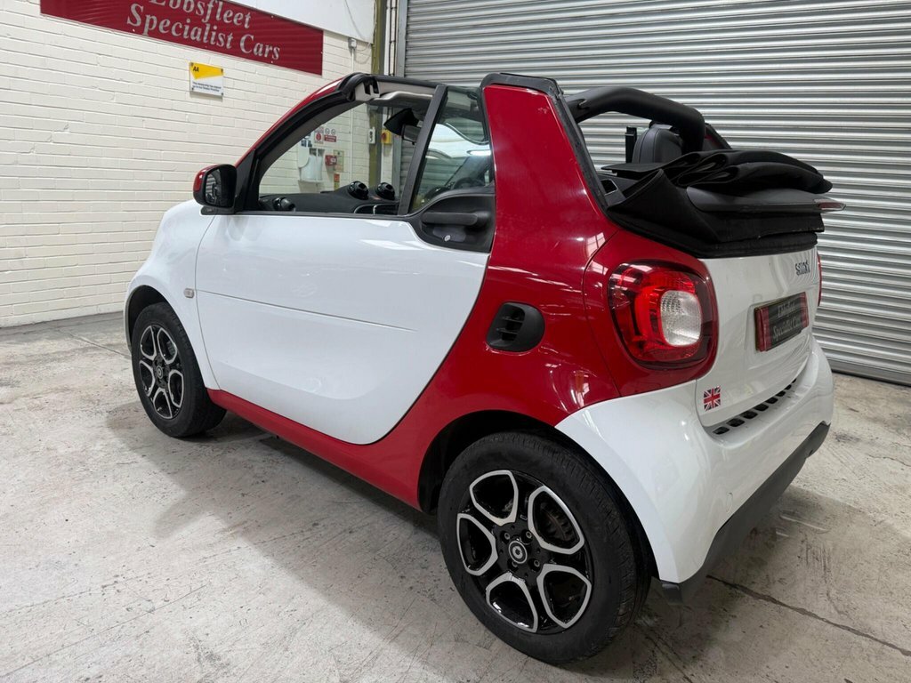 Smart Fortwo Cabrio 1L Prime White #6