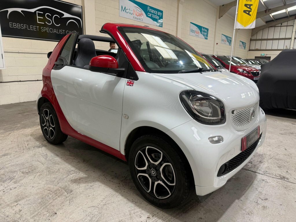 Smart Fortwo Cabrio 1L Prime White
