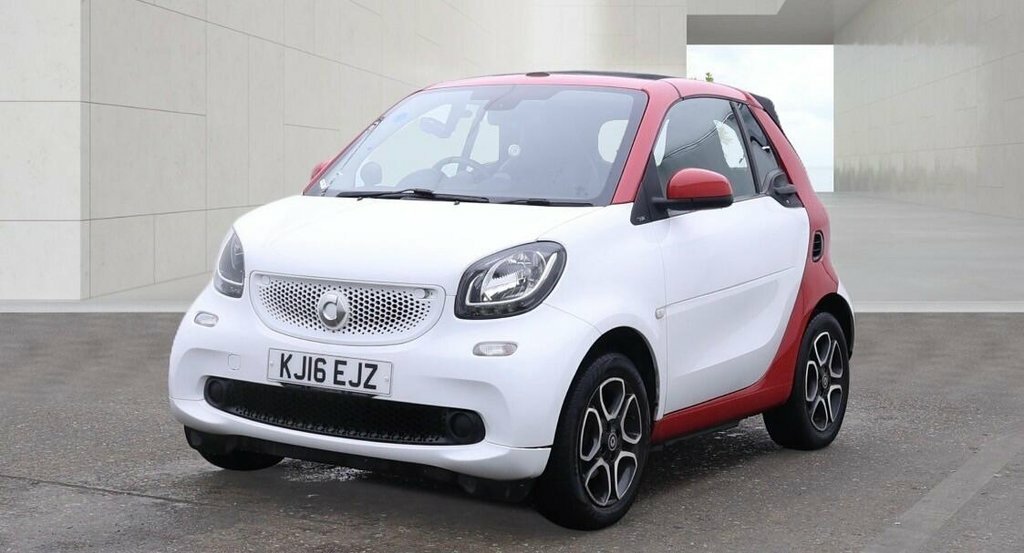 Smart Fortwo Cabrio 1L Prime White