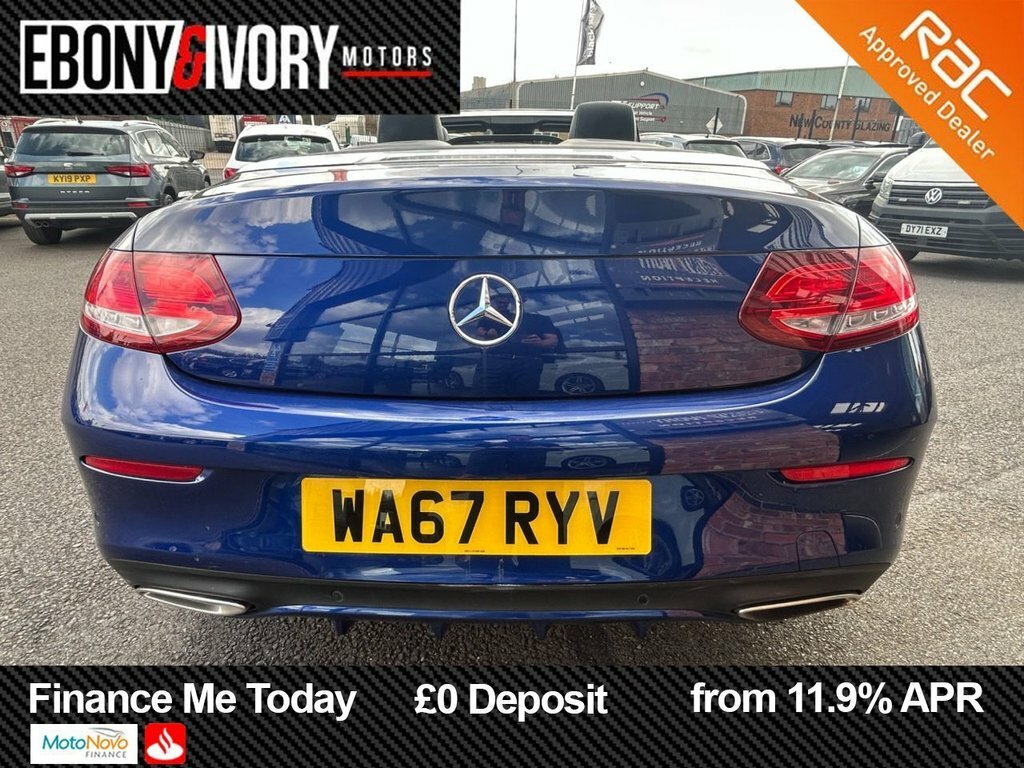Mercedes-Benz C Class 2L Amg Line WA67RYV Blue #5