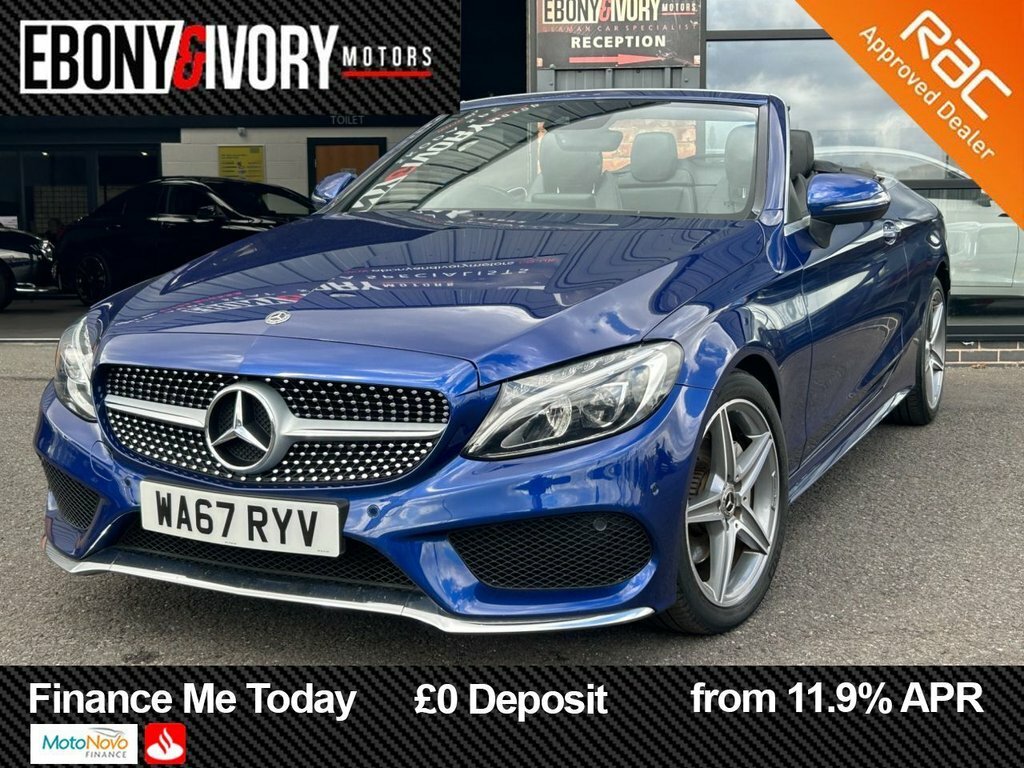 Mercedes-Benz C Class 2L Amg Line Blue