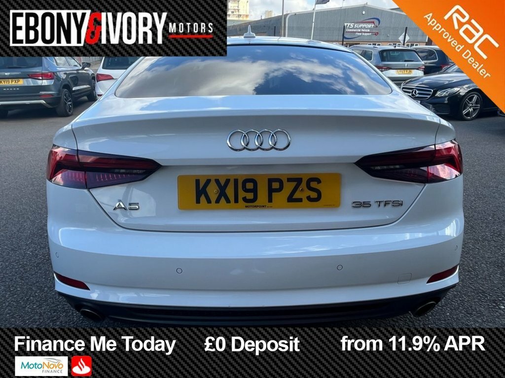 Audi A5 2L S Line KX19PZS White #4