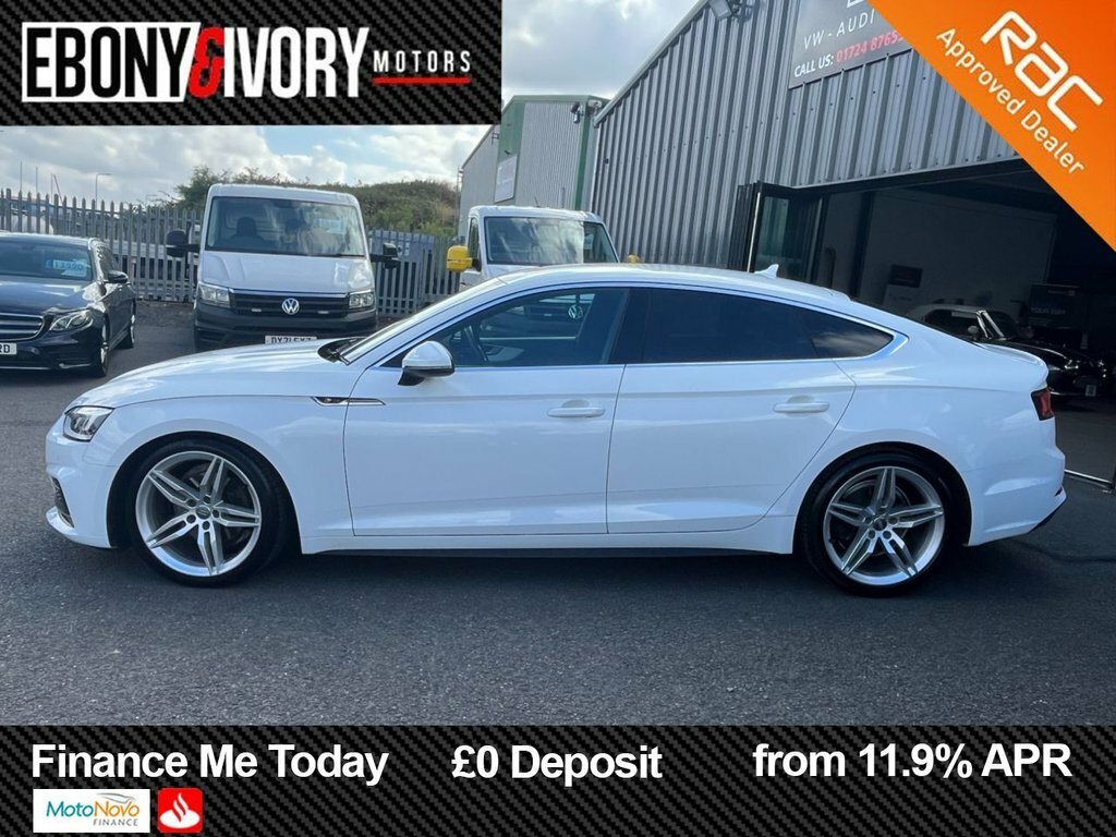 Audi A5 2L S Line KX19PZS White #2