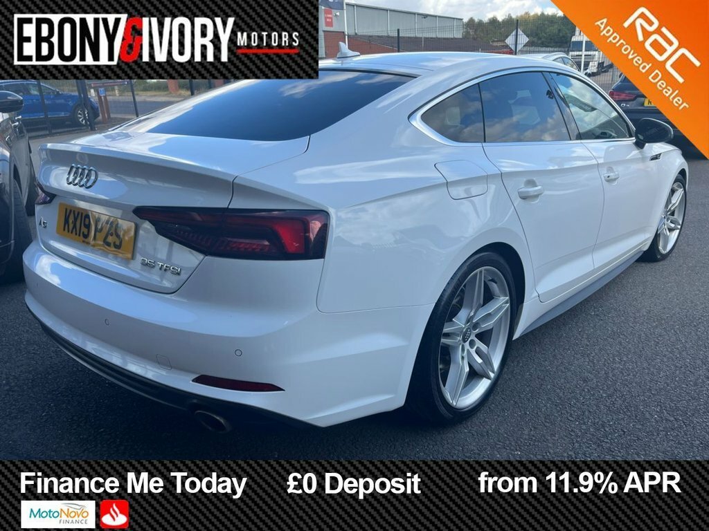 Audi A5 2L S Line KX19PZS White #5