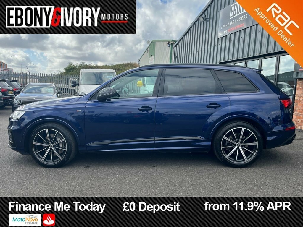 Audi Q7 3L Black Edition VN72BPE Blue #2